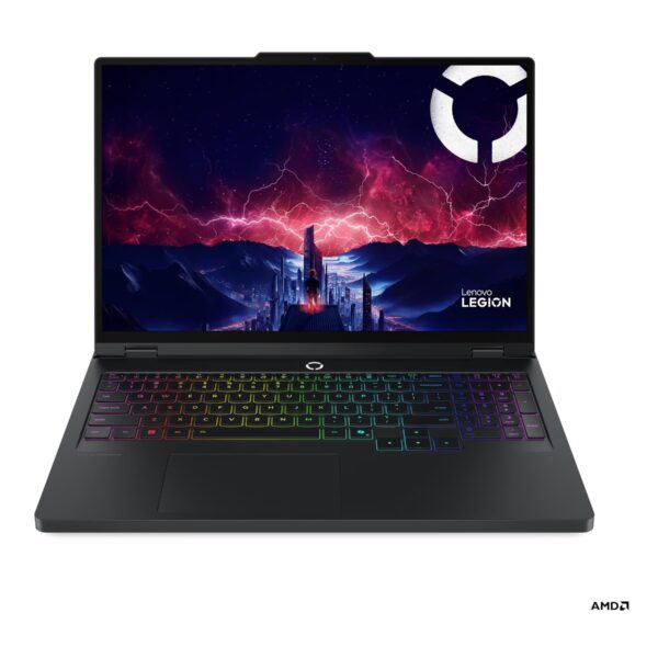 Lenovo Legion Pro 5 16ADR10 AMD | Eclipse Black | 16 " | IPS | WQXGA | 2560 x 1600 pixels | Anti-glare | AMD Ryzen 9 | 8945HX | 32 (2x16GB) GB | SODIMM DDR5 | Solid-state drive capacity 1000 GB | NVIDIA GeForce RTX 5070 | GDDR7 | 8 GB | Windows 11 Home | 802.11be | Bluetooth version 5.4 | Keyboard language Nordic | Keyboard backlit | Warranty 24 month(s) | Battery warranty 12 month(s)