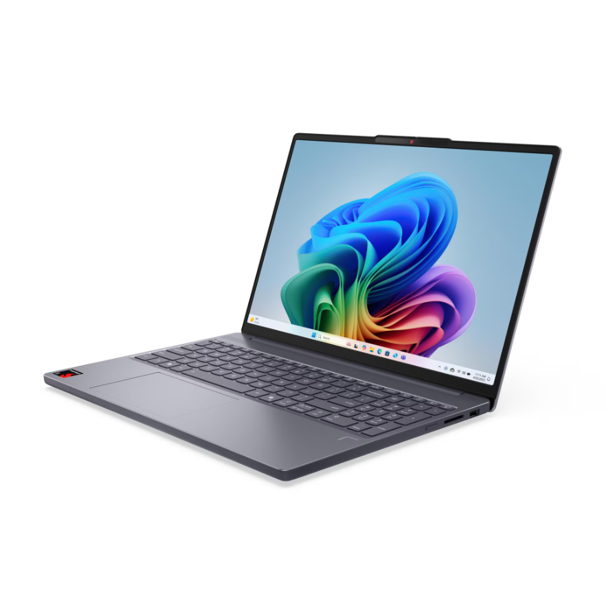 Lenovo IdeaPad Slim 3 15Q8X10 | Luna Grey | 15.3 " | IPS | WUXGA | 1920 x 1200 pixels | Anti-glare | Snapdragon X | X1-26-100 | 16 GB | Soldered LPDDR5X | Solid-state drive capacity 512 GB | Qualcomm Adreno GPU | Windows 11 Home | 802.11ax | Bluetooth version 5.3 | Keyboard language English | Warranty 24 month(s) | Battery warranty 12 month(s) - Image 2