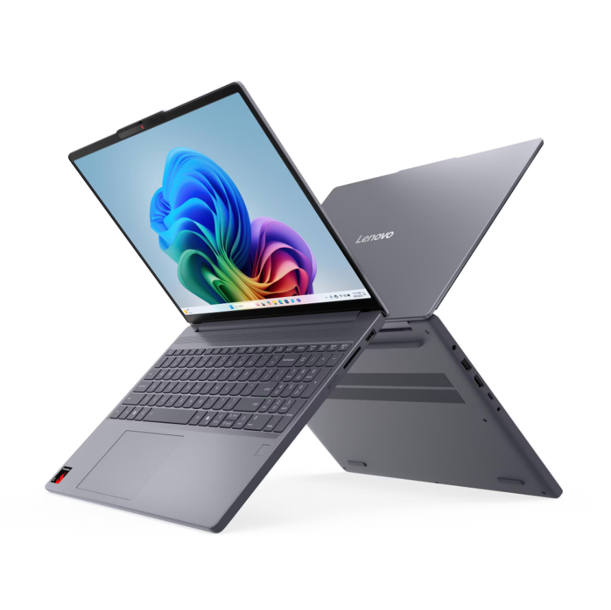 Lenovo IdeaPad Slim 3 15Q8X10 | Luna Grey | 15.3 " | IPS | WUXGA | 1920 x 1200 pixels | Anti-glare | Snapdragon X | X1-26-100 | 16 GB | Soldered LPDDR5X | Solid-state drive capacity 512 GB | Qualcomm Adreno GPU | Windows 11 Home | 802.11ax | Bluetooth version 5.3 | Keyboard language English | Warranty 24 month(s) | Battery warranty 12 month(s) - Image 3