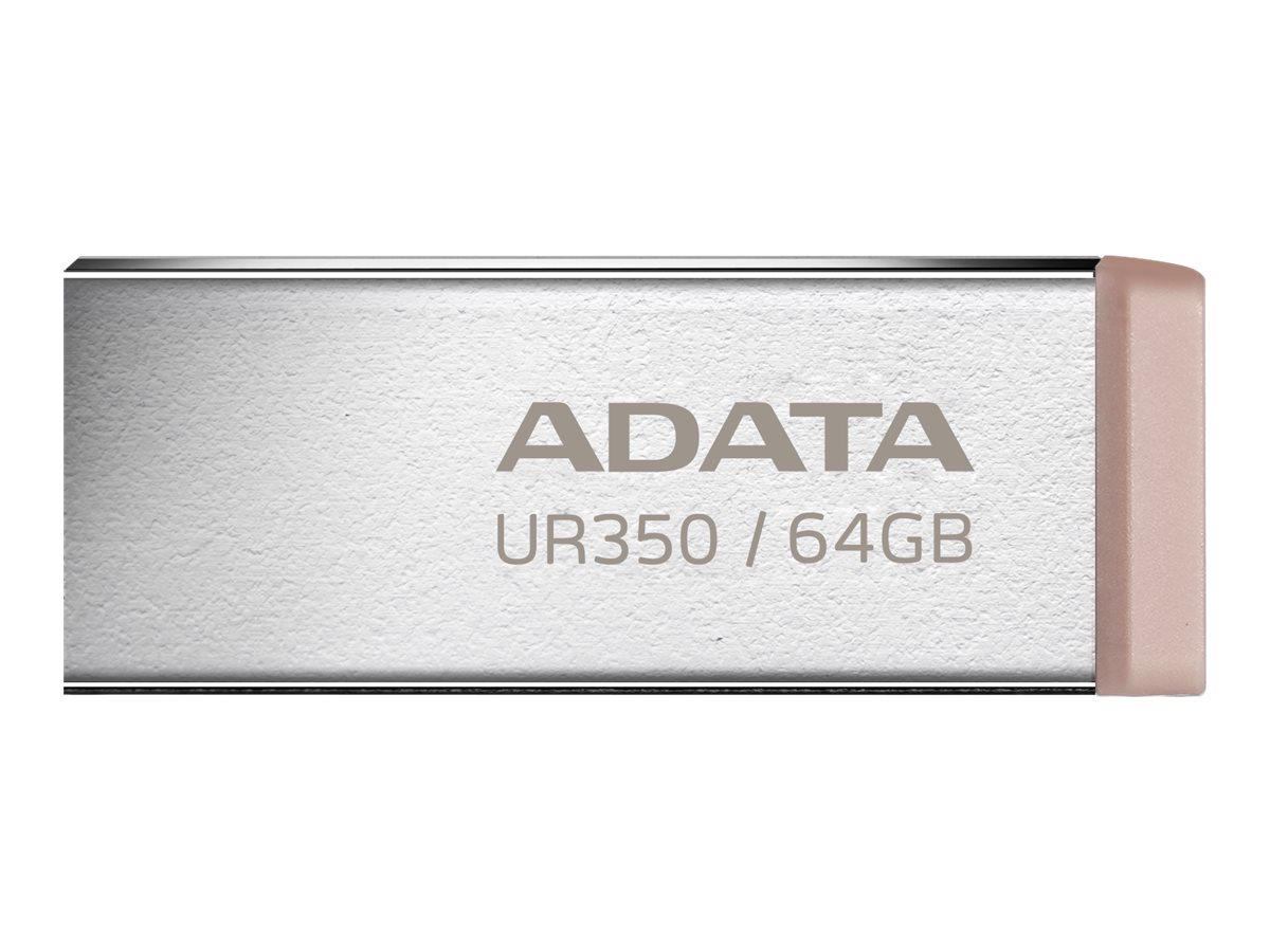 ADATA | USB Flash Drive | UR350 | 64 GB | USB 3.2 Gen1 | Brown - Image 2