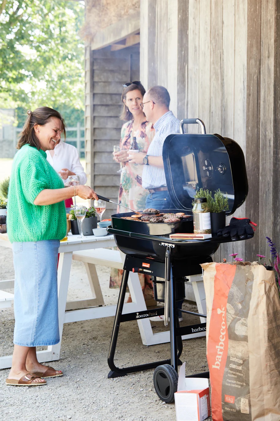 Barbecook Charcoal Barbecue Magnus Comfort, 85 x 64 x 110 cm | BC-CHA-1068 | Black - Image 6