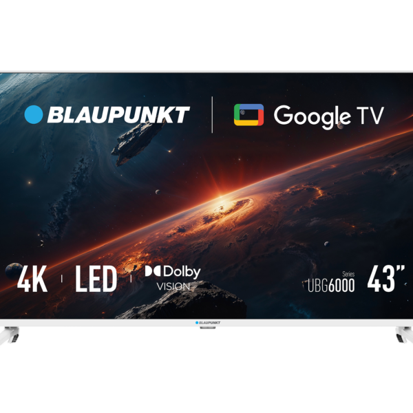 Blaupunkt | 4K TV | 43UBG6010S | 43 | Smart TV | Google TV | UHD | White