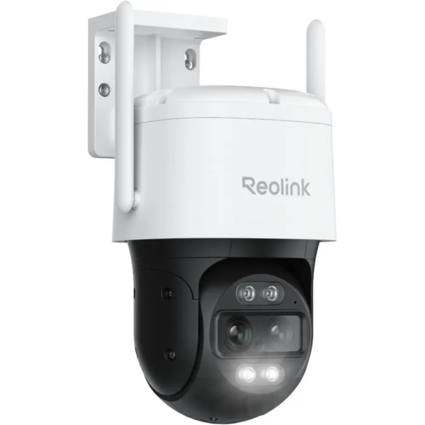 Reolink 4K Wi-Fi 6 Dual-Lens Security Camera | TrackMix Series W760 | PTZ | 8 MP | 2.8mm/F1.6 | IP65 | H.264, H.265 | Micro SD, Max. 512 GB