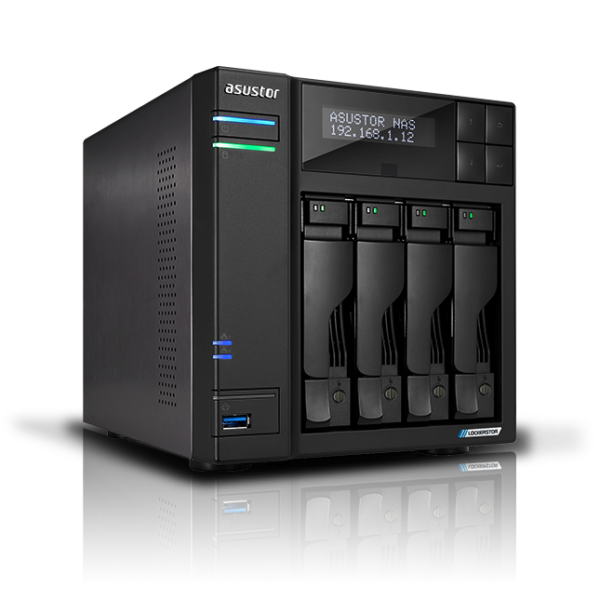 Asus Lockerstor AS6704T V2 | Intel Celeron | N5105 | 4 GB | DDR4