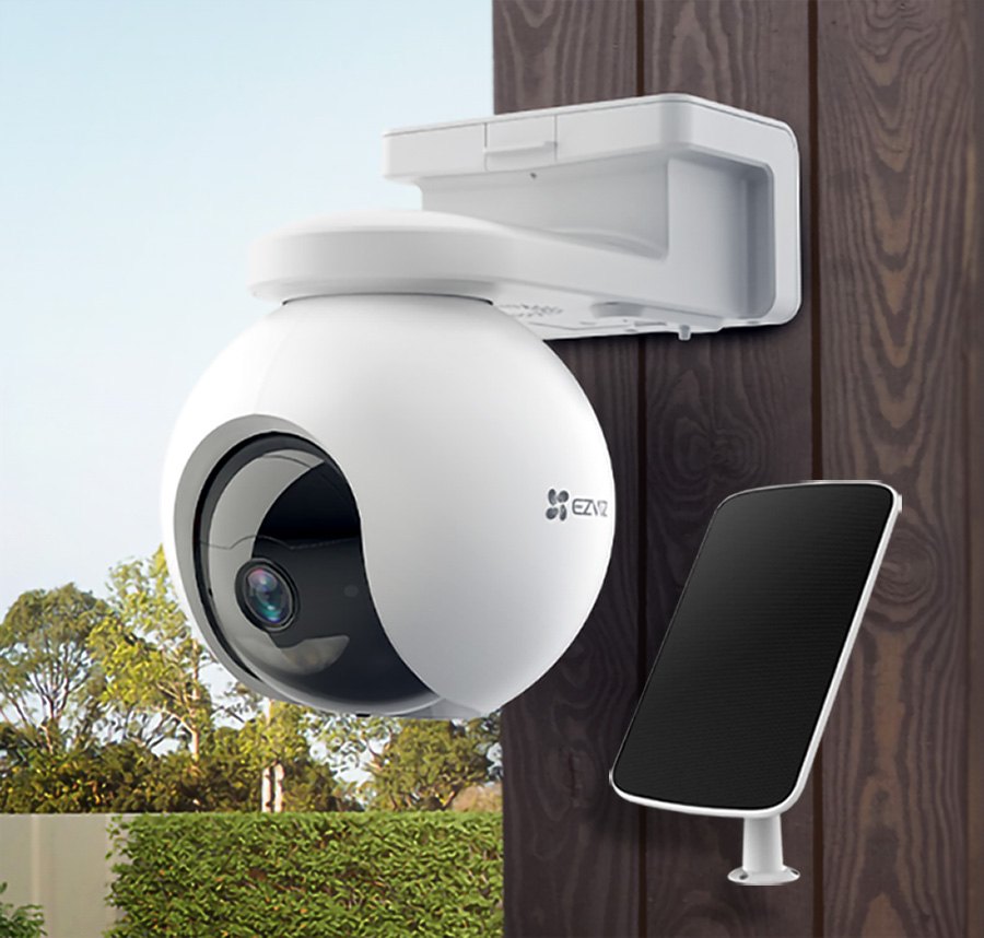EZVIZ | CS-EB8 4G | Battery-powered PT camera with solar panel | PTZ | 8 MP | 4 mm | IP65 | H.264/H.265 | MicroSD, max. 512 GB - Image 9