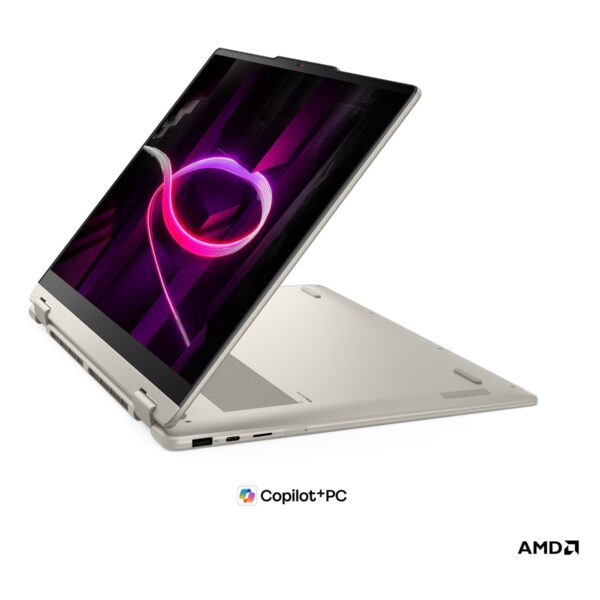 Lenovo Yoga 7 2-in-1 16AGP11 Touch 16 WUXGA AMD R7 AI 445/16GB/512GB/AMD Radeon 840M/WIN11 Home/Nordic Backlit kbd/Seashell/2Y Warranty | Lenovo