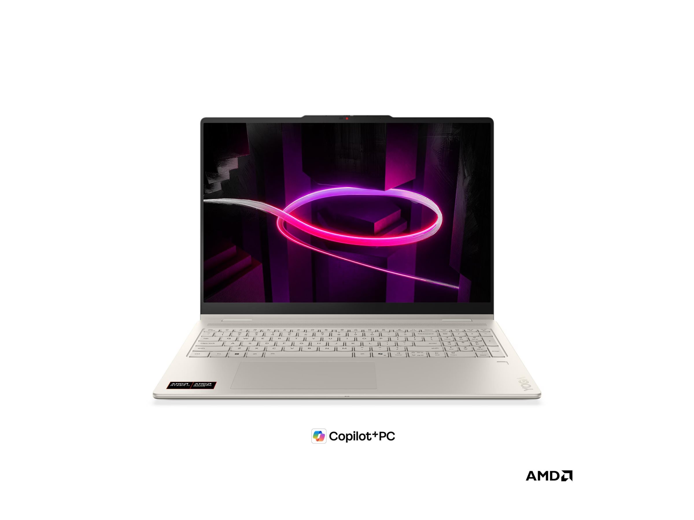 Lenovo Yoga 7 2-in-1 16AGP11 Touch 16 WUXGA AMD R7 AI 445/16GB/512GB/AMD Radeon 840M/WIN11 Home/Nordic Backlit kbd/Seashell/2Y Warranty | Lenovo - Image 2