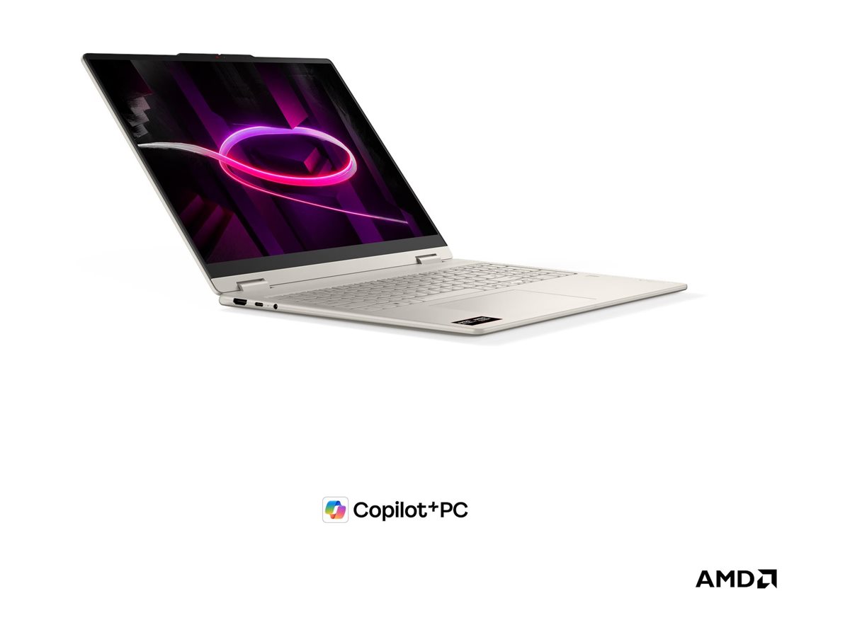 Lenovo Yoga 7 2-in-1 16AGP11 Touch 16 WUXGA AMD R7 AI 445/16GB/512GB/AMD Radeon 840M/WIN11 Home/Nordic Backlit kbd/Seashell/2Y Warranty | Lenovo - Image 6