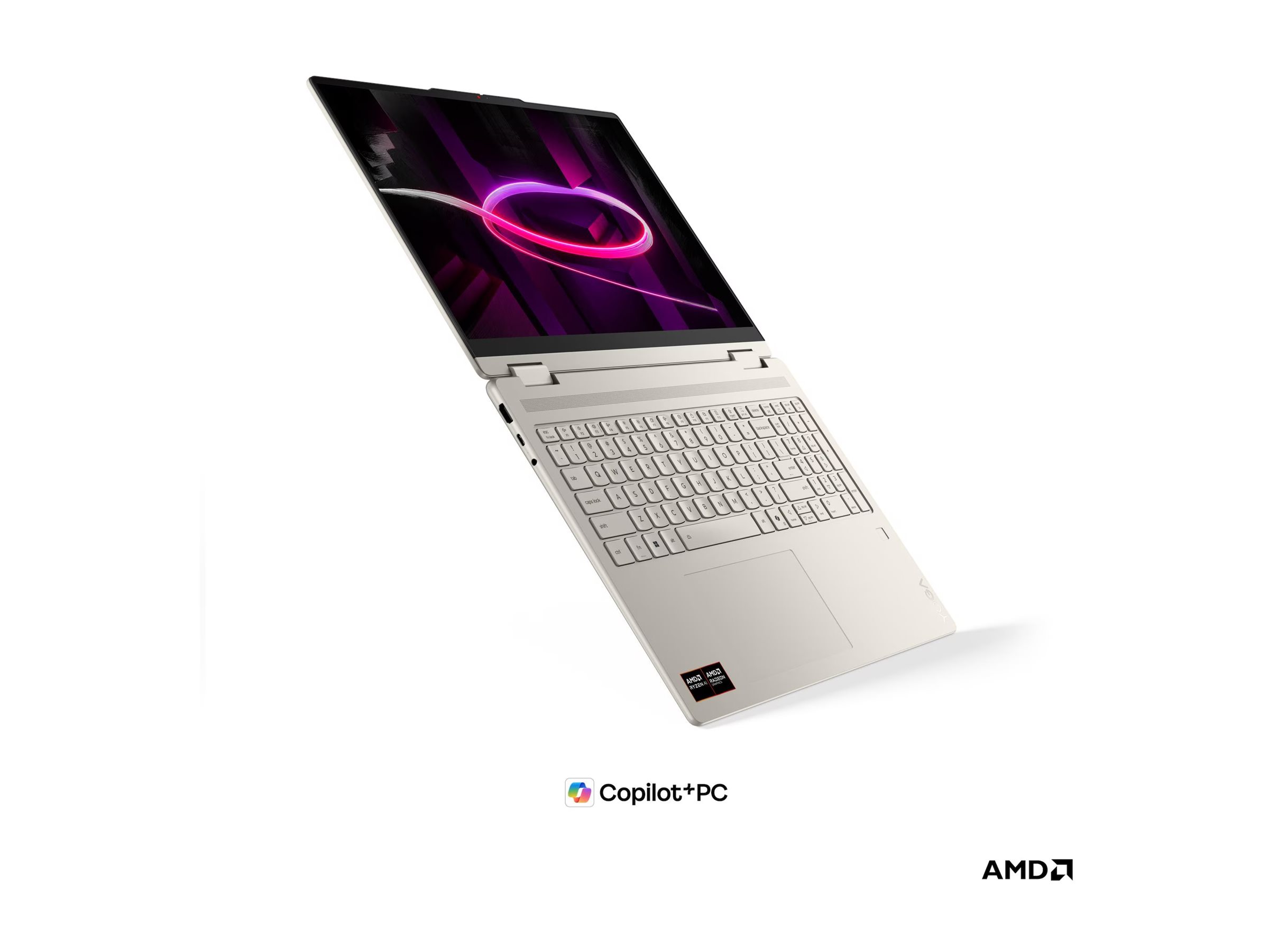 Lenovo Yoga 7 2-in-1 16AGP11 Touch 16 WUXGA AMD R7 AI 445/16GB/512GB/AMD Radeon 840M/WIN11 Home/Nordic Backlit kbd/Seashell/2Y Warranty | Lenovo - Image 11