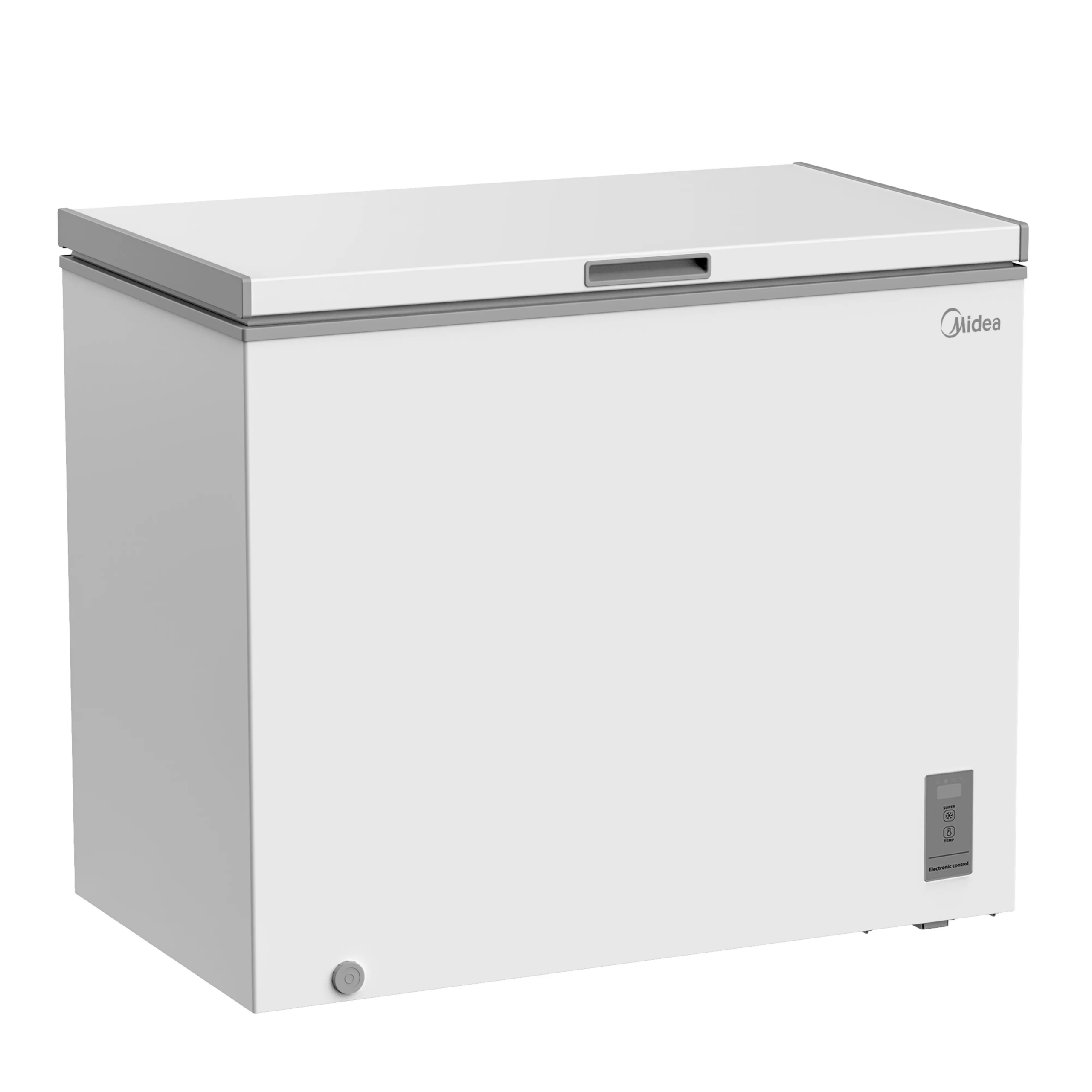 Midea Freezer | MDRC345FZE01 | Energy efficiency class E | Chest | Free standing | Height 85 cm | Total net capacity 249 L | Display | White - Image 3