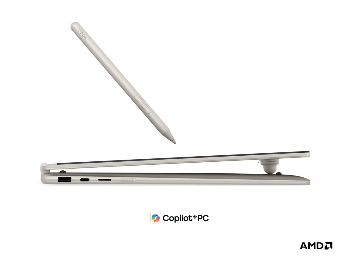 Lenovo Yoga 7 2-in-1 16AGP11 Touch 16 WUXGA AMD R7 AI 445/16GB/512GB/AMD Radeon 840M/WIN11 Home/Nordic Backlit kbd/Seashell/2Y Warranty | Lenovo - Image 14