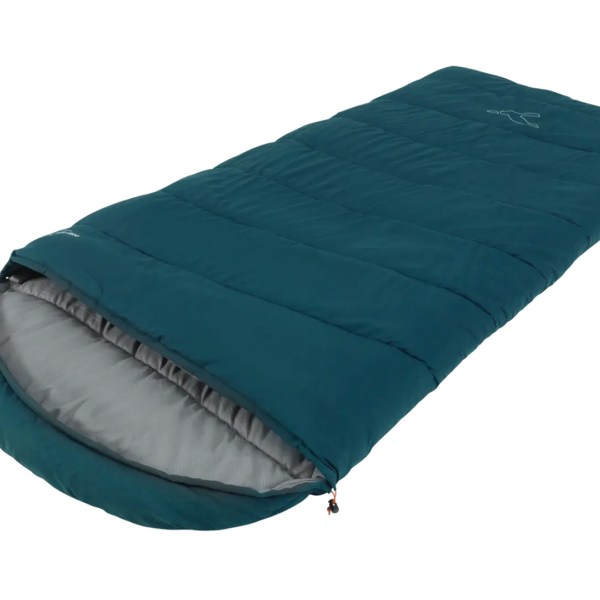 Easy Camp Raven I Square XL 5°C | Sleeping Bag | 220 x 100 cm | -8 to 9 °C | Left Zipper