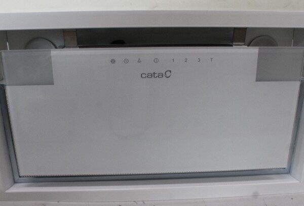 SALE OUT. CATA | Hood | GC DUAL A 45 XGWH/D | Canopy | Energy efficiency class A | Width 45 cm | 820 m³/h | Touch control | LED | White glass | NO ORIGINAL PACKAGING, DENT ON CORPUS, MISSING INNER PACKAGING, DAMAGED FRAME | 33 month(s)