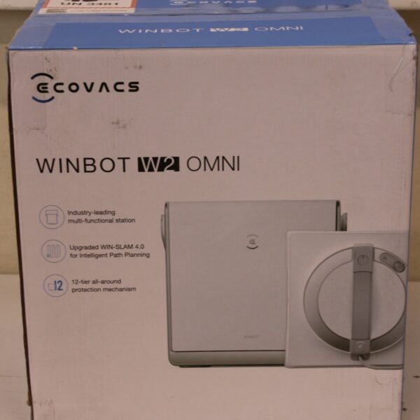 SALE OUT. Ecovacs | Window Cleaning Robot | WINBOT W2 OMNI | Corded | 2800 Pa | White | USED, DIRTY, SCRATCHED, MISSING LIQUID BOTTLE