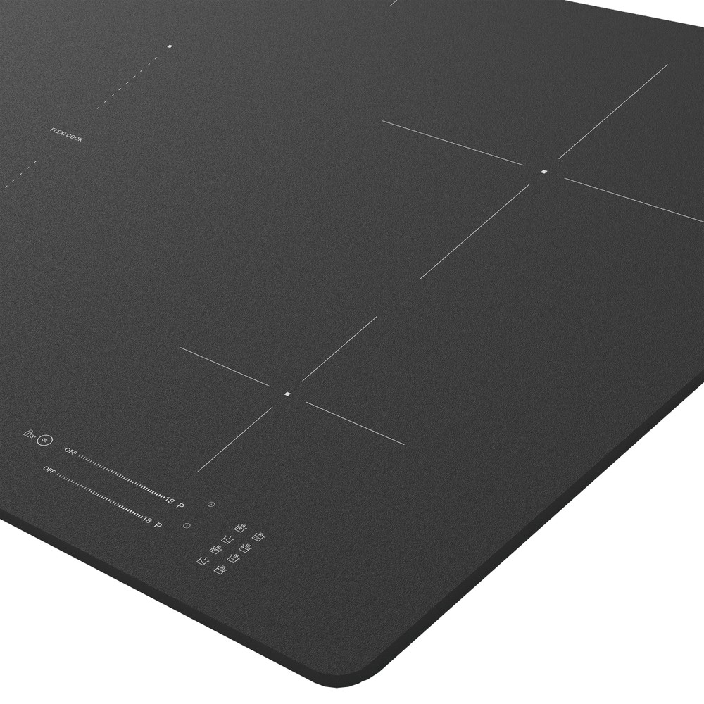 Whirlpool WF S7560NE BM | Hob | Induction | Number of burners/cooking zones 4 | Electronic | Black | Timer - Image 4