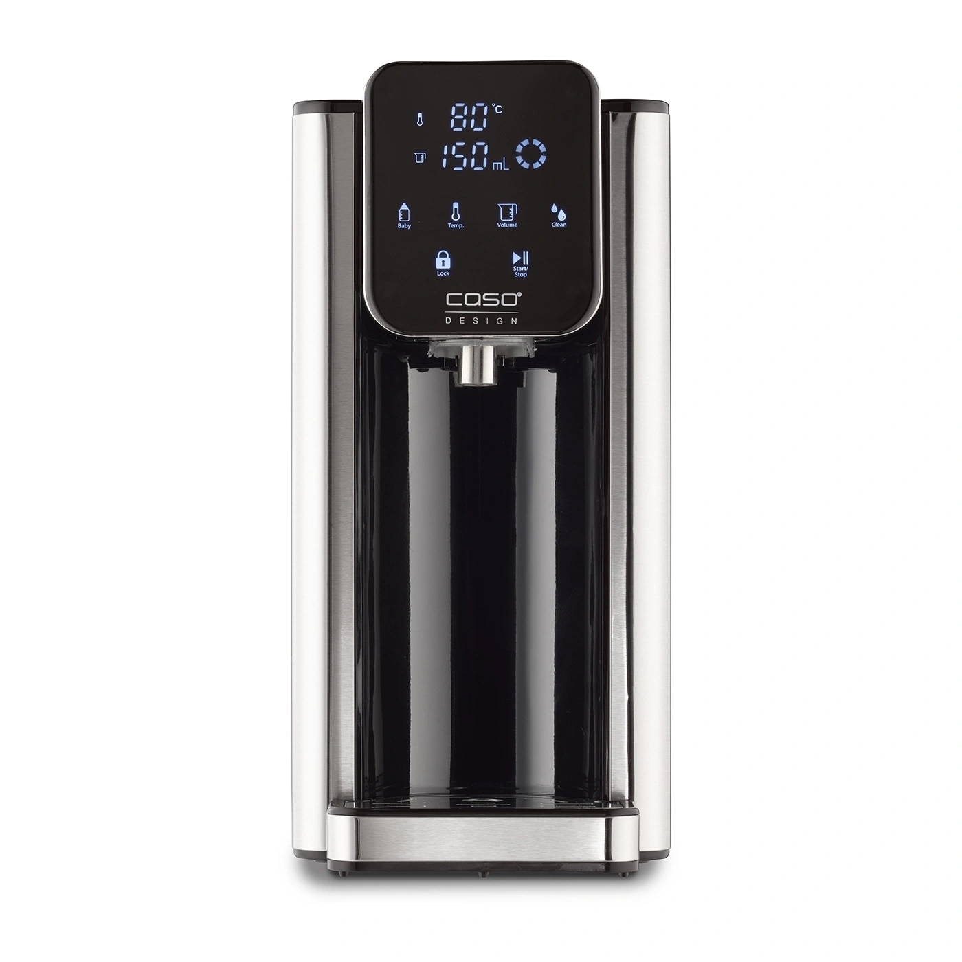 Caso HW 666 Inox | Turbo Hot Water Dispenser | Electric | 2200-2600 W | 2.7 L | Plastic/Stainless Steel | Stainless steel/Black