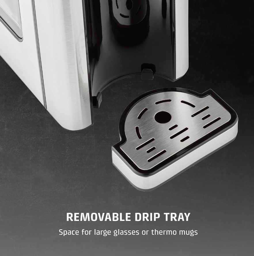 Caso HW 666 Inox | Turbo Hot Water Dispenser | Electric | 2200-2600 W | 2.7 L | Plastic/Stainless Steel | Stainless steel/Black - Image 9