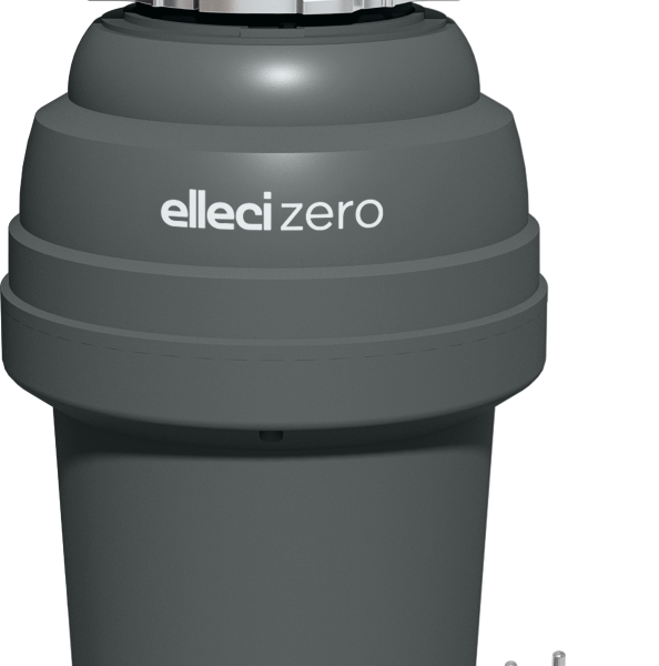 Elleci TDZ100GR Zero 100 Series | Kitchen Waste Grinder | 1070 ml | Gray | 2800 RPM