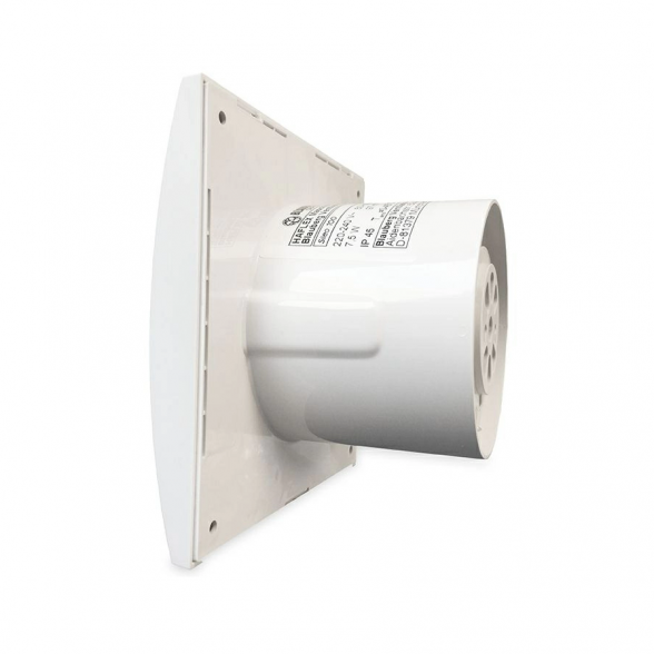 Blaugerg Fan | Sileo 125 | Extractor Fan | Diameter 12.5 cm | Number of speeds 1 | White - Image 2