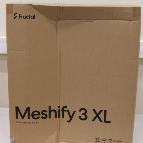 SALE OUT. Fractal Design Meshify 3 XL | Black RGB TG Light Tint | Mid-Tower | DAMAGED PACKAGING | ATX
