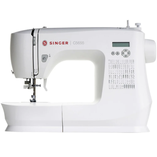 Singer | Sewing Machine | C5655 | Number of stitches 80 | Number of buttonholes 6 | White