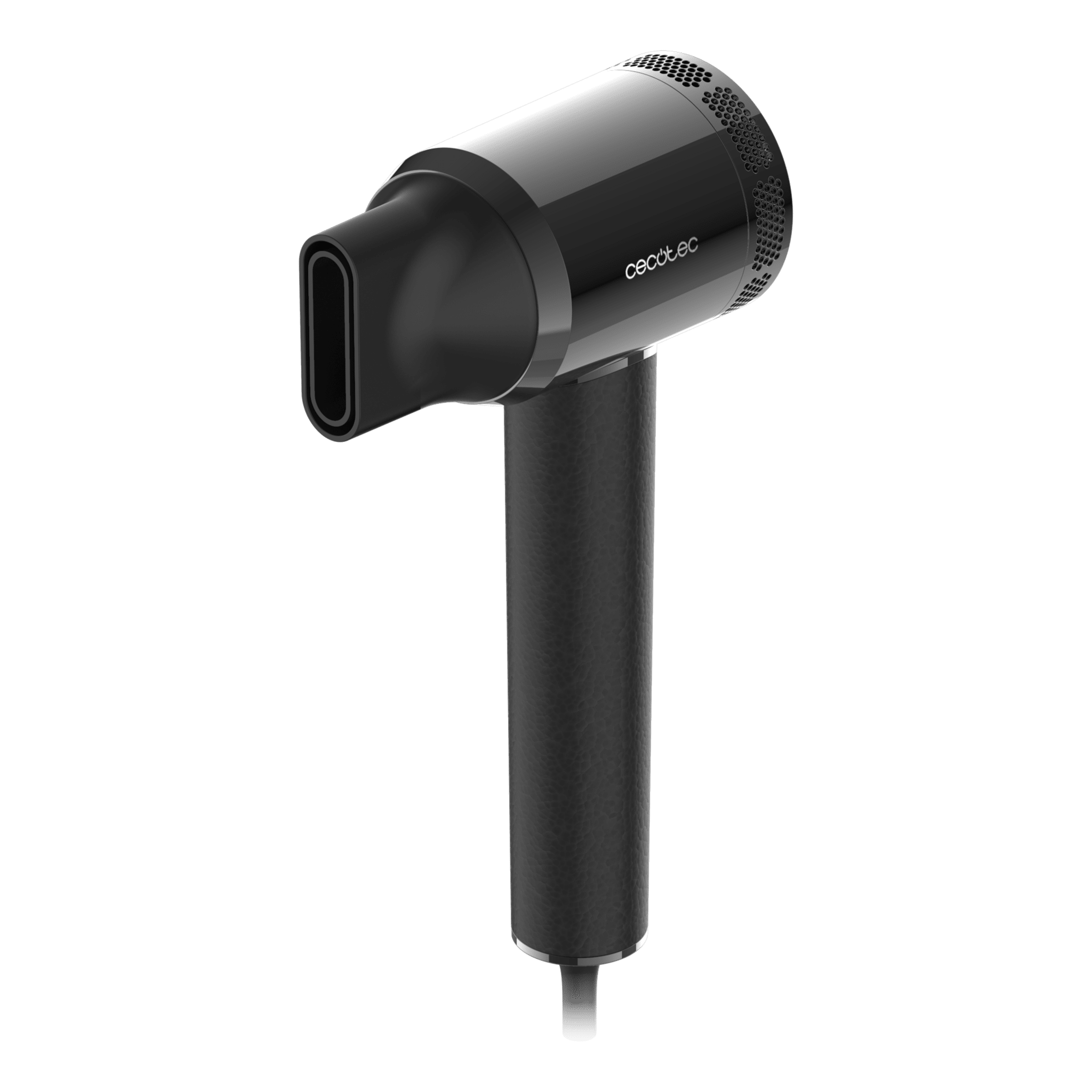Cecotec Hair Dryer | DryGlam Waves i-Sensor Pro | 1600 W | Number of temperature settings 4 | Ionic function | Black | Diffuser nozzle - Image 2