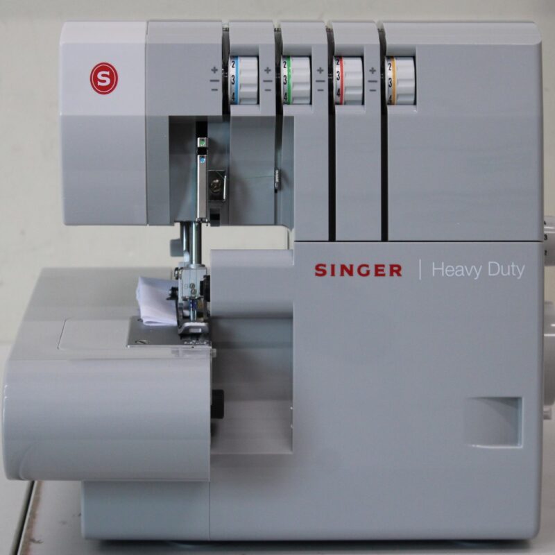 SALE OUT. Singer Sewing Machine | 14HD-854 Heavy Duty Serger | Number of stitches 8 | Grey | DAMAGED PACKAGING - Image 3