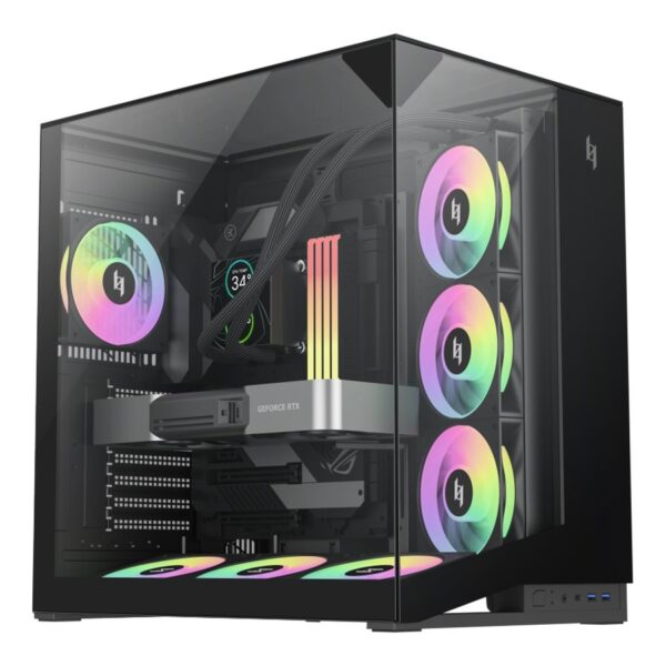 Gamemax Case | NEX C56 VC BK | ATX