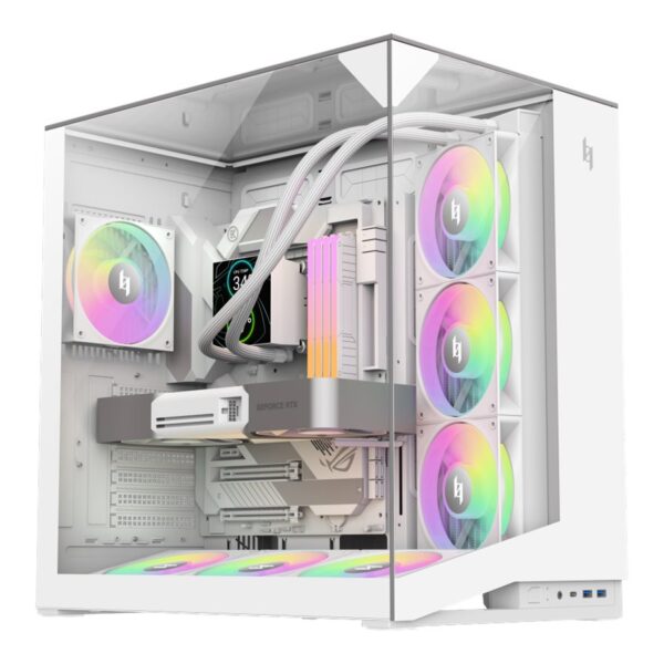 Gamemax Case | NEX C56 VC WH | ATX