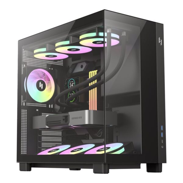 Gamemax Case | NEX C53 BK | ATX/BTF