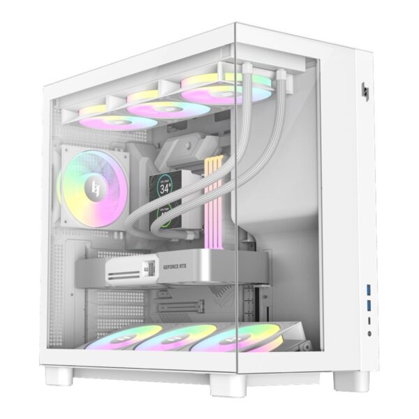 Gamemax Case | NEX C53 WH | ATX/BTF