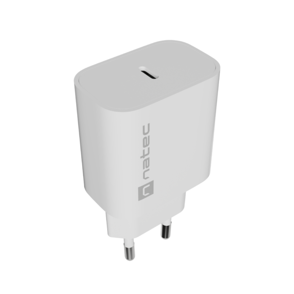 Natec Ribera USB Charger 1X USB-C 20W, White