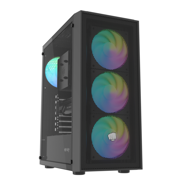 Fury PC Case | SHOBO SH8F ARGB | Black | Midi Tower