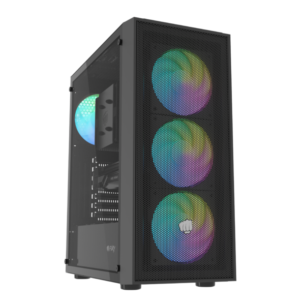 Fury PC Case | SHOBO SH8F ARGB | Midi Tower | Black