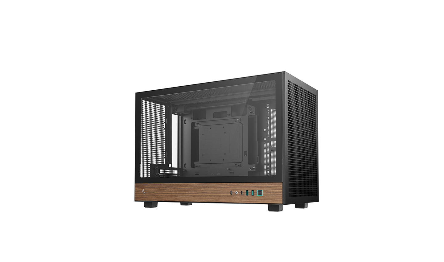 Deepcool Case | CH260 Wood | Black | Micro Tower - Image 3