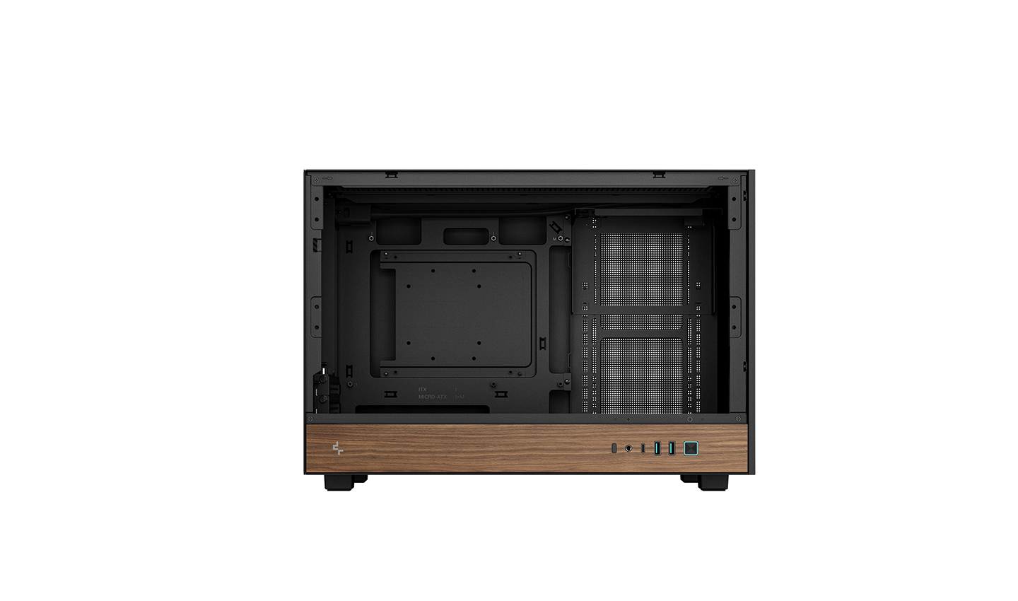Deepcool Case | CH260 Wood | Black | Micro Tower - Image 5