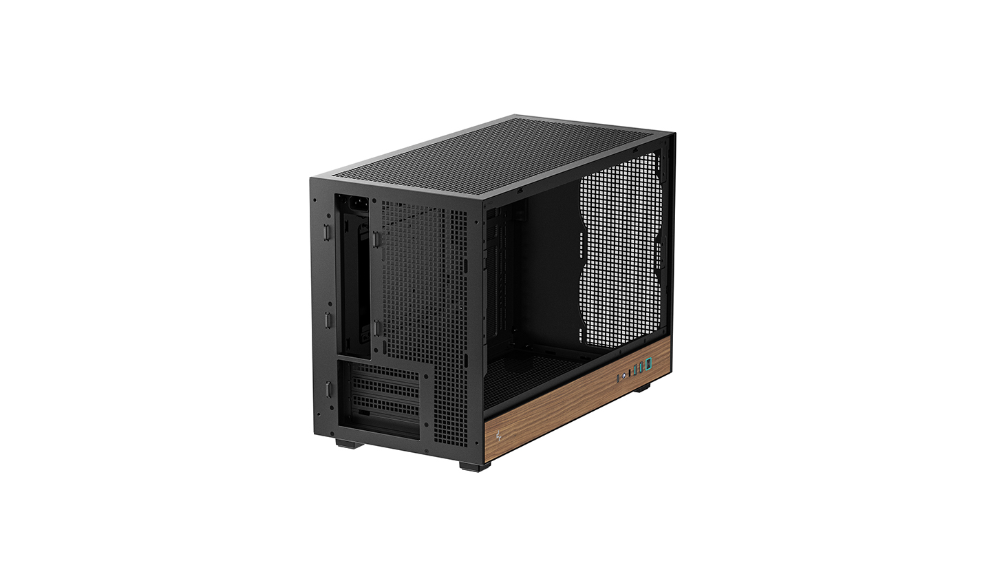 Deepcool Case | CH260 Wood | Black | Micro Tower - Image 7