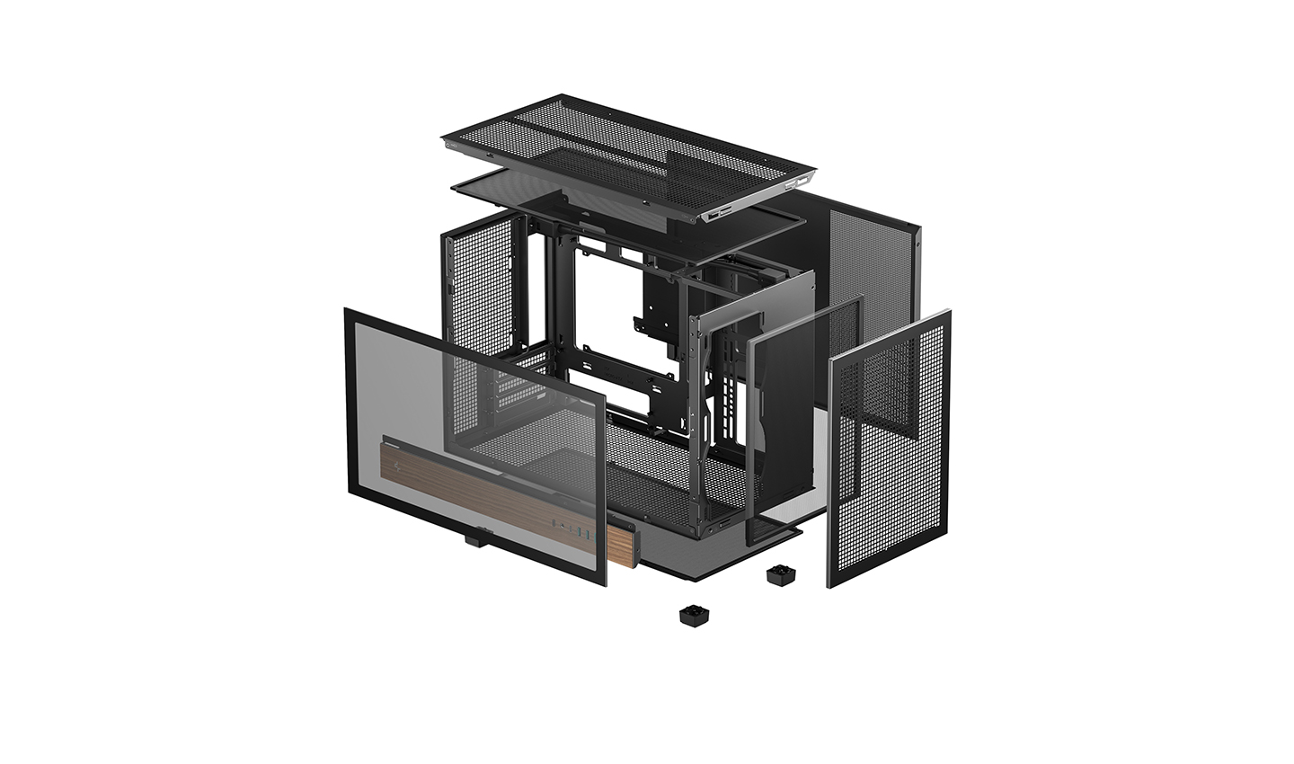 Deepcool Case | CH260 Wood | Black | Micro Tower - Image 10