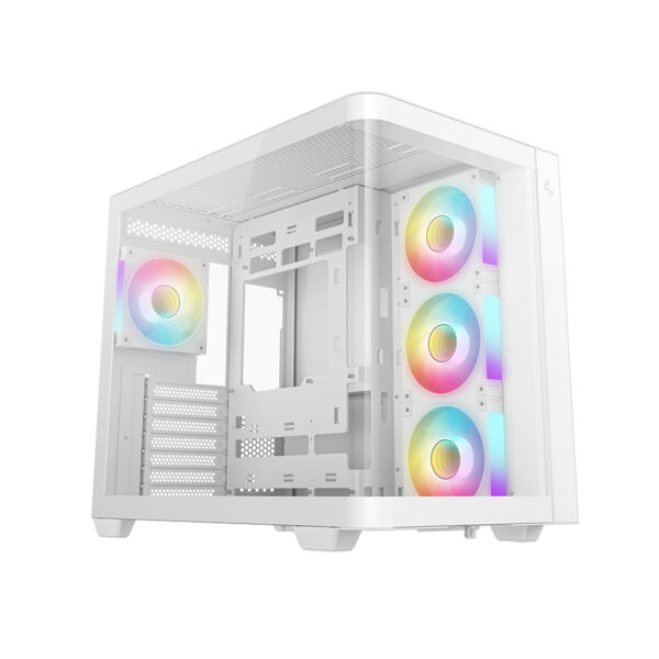 Deepcool Case | CG530U 4F WH | Whirte | Midi Tower