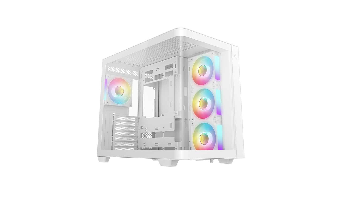 Deepcool Case | CG530U 4F WH | Whirte | Midi Tower