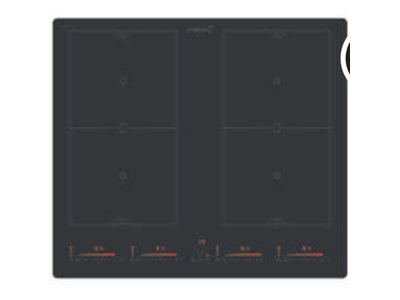 Cata IFSB 6460 MB Hob, Induction, Width 59cm, 4 cooking zones, Touch control, Black | CATA