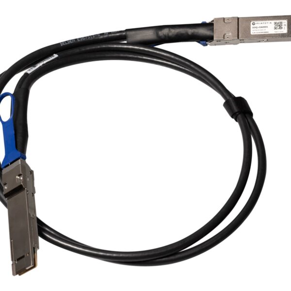 MikroTik 400-Gigabit QSFP-DD direct attach cable, 1 m | DDQ+DA0001