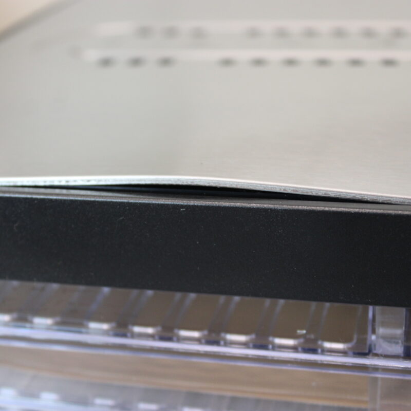 SALE OUT. Caso Food Dehydrator | DH 450 | Power 370-450 W | Number of trays 5 | Temperature control | Integrated timer | Black/Stainless Steel | DAMAGED PACKAGING, SCRATCHED AND DENT ITEM TOP, MISSING INNER PACKAGING - Image 3