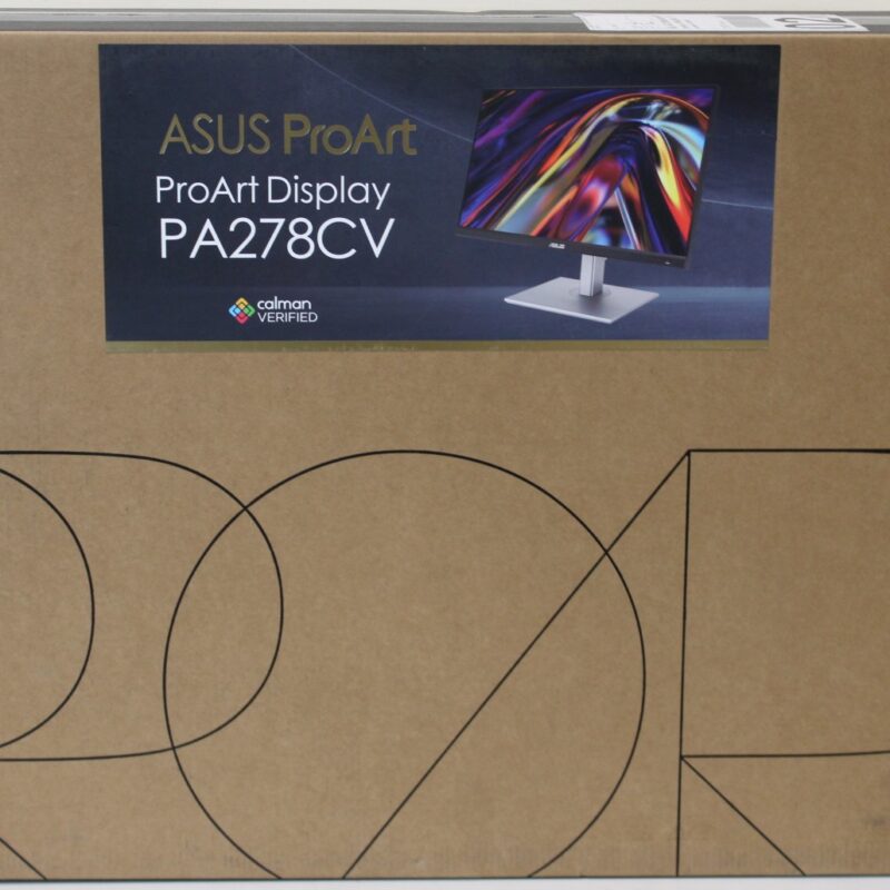 SALE OUT. Asus | ProArt Display Professional Monitor | PA278CV | 27 " | IPS | WQHD | 16:9 | 75 Hz | 5 ms | 2560x1440 | 350 cd/m² | HDMI ports quantity 2 | Gray | Warranty 24 month(s) | DAMAGED PACKAGING