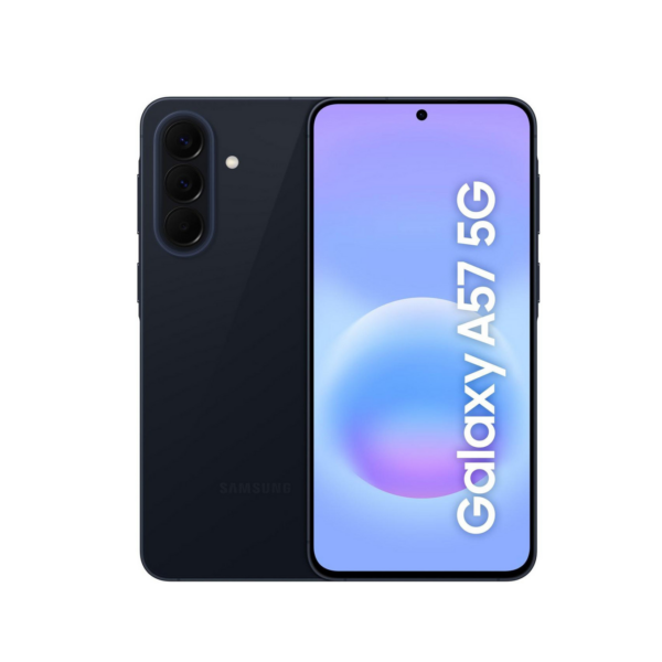 Samsung | A57 A576 | Navy | 6.7 " | Super AMOLED Plus | 1080 x 2340 pixels | Exynos | 1680 | Internal RAM 8 GB | 128 GB | Dual SIM | 3G | 4G | 5G | Main camera resolution 50 MP | Secondary camera resolution 12 MP | Android | 5000 mAh