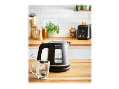 TEFAL | Kettle | KI533811 | Electric | 2400 W | 1 L | Plastic | 360° rotational base | Black - Image 8