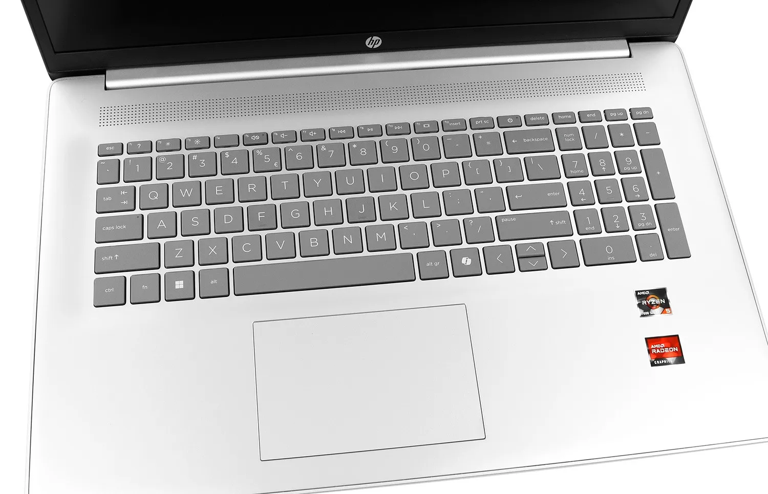 HP 17 | 17-cp2216nw | Silver | 17.3 " | IPS | 1920 x 1080 pixels | AMD Ryzen 5 | 7520U | 16 GB | LPDDR5 | Solid-state drive capacity 512 GB | AMD Radeon Graphics | Windows 11 Home | Bluetooth version 5.4 | 802.11ax | Keyboard language English | Warranty 24 month(s) - Image 4