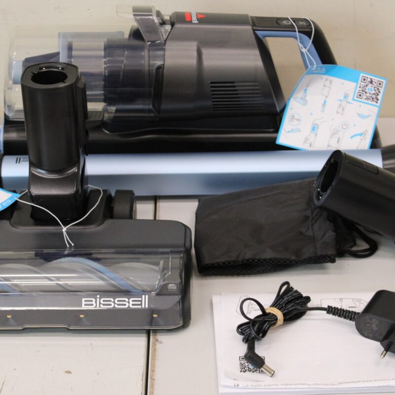 SALE OUT. Bissell Stick Vacuum | PowerClean FurFinder Select | Cordless operating | 200 W | 25.2 V | Operating time (max) 40 min | Black/Titanium/Lake Blue | Warranty 24 month(s) | Battery warranty 24 month(s) | DEMO - Image 2