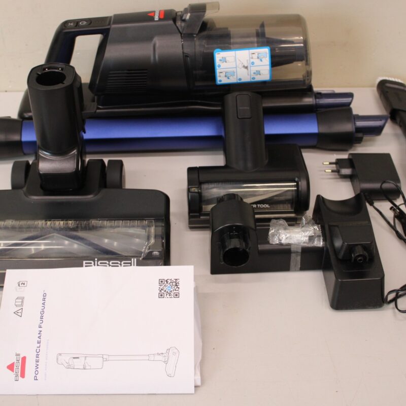 SALE OUT. Bissell Stick Vacuum | PowerClean FurGuard Pro | Cordless operating | 280 W | 25.2 V | Operating time (max) 50 min | Black/Titanium/Midnight Blue | Warranty 24 month(s) | Battery warranty 24 month(s) | USED AND DIRTY - Image 7