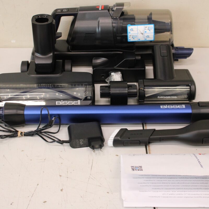 SALE OUT. Bissell Stick Vacuum | PowerClean FurGuard Pro | Cordless operating | 280 W | 25.2 V | Operating time (max) 50 min | Black/Titanium/Midnight Blue | Warranty 24 month(s) | Battery warranty 24 month(s) | DEMO - Image 2